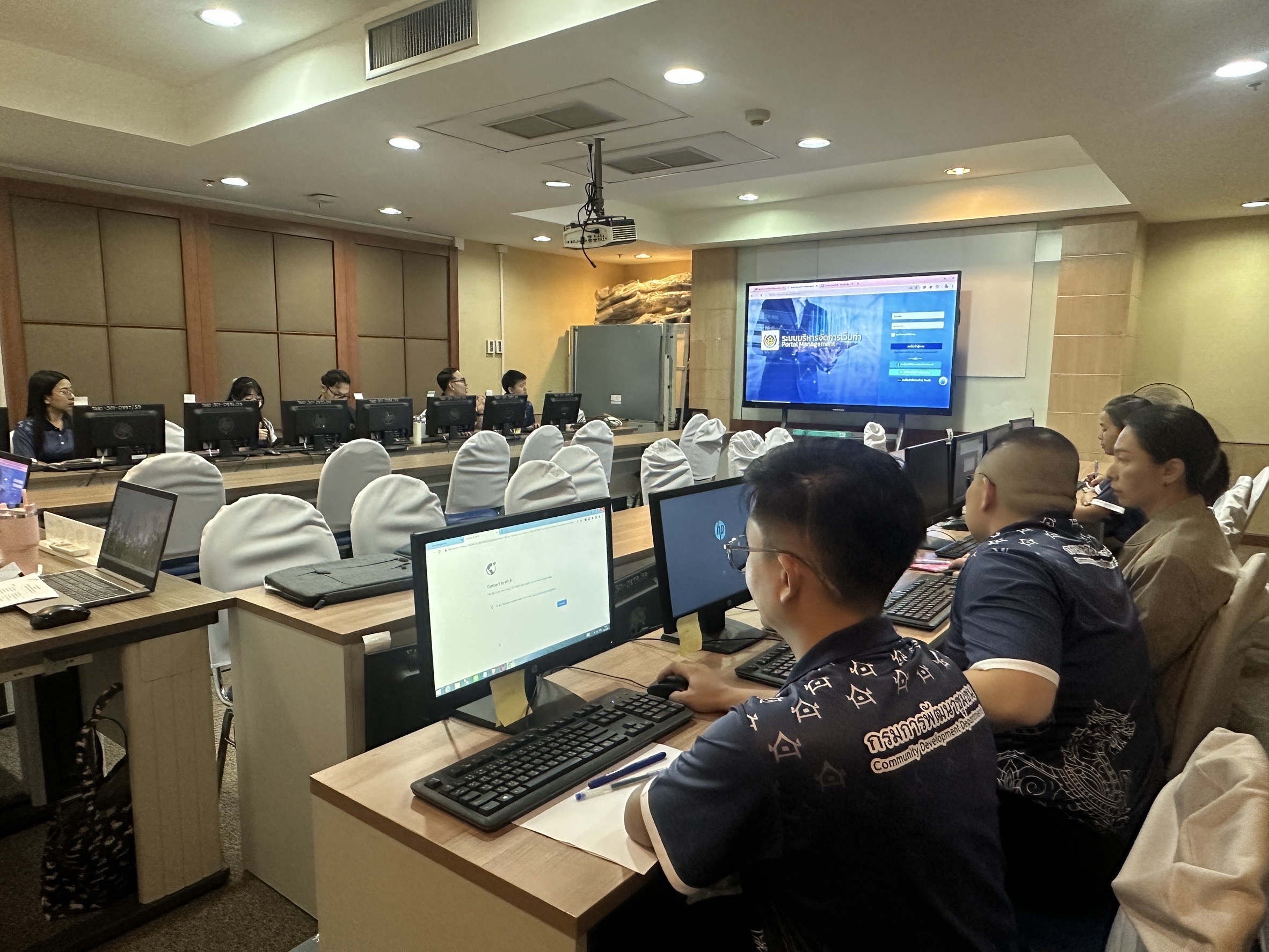 กองนิติการจัดอบรมเชิงปฏิบัติการ เรื่อง “การจัดทำและพัฒนาเว็บไซต์หน่วยงาน”