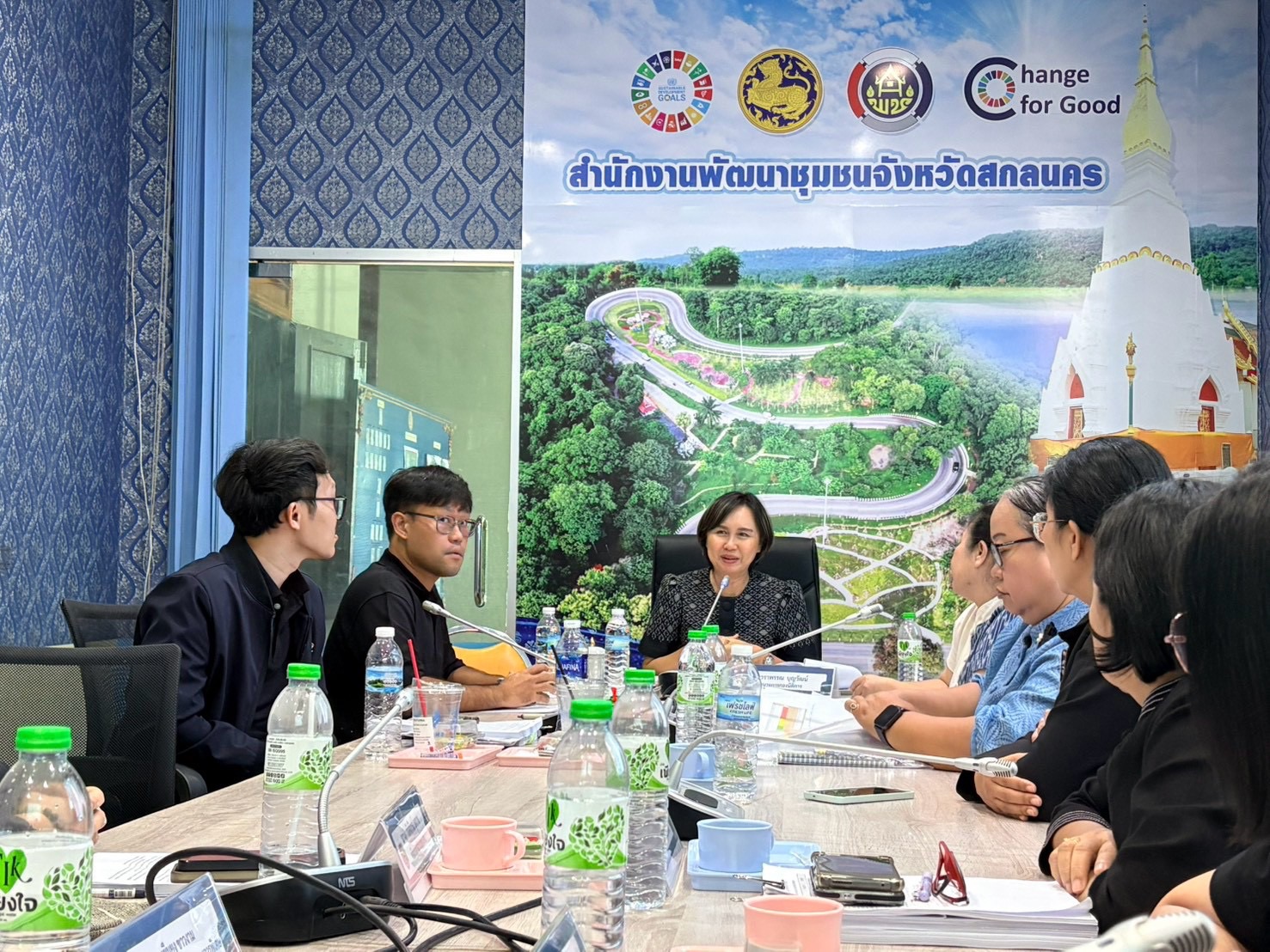  “กองนิติการลงพื้นที่สกลนคร” เดินหน้าติดตามเสริมความรู้ด้านกฎหมาย ร่วมแก้ไขปัญหา สู่การปฏิบัติงานที่ถูกต้องและมีประสิทธิภาพ ให้แก่จังหวัดสกลนคร