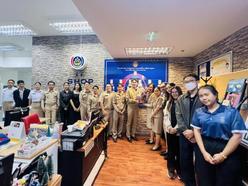 กน. ร่วมแสดงความยินดีต่อผู้บริหารกรมในโอกาสที่ได้รับการแต่งตั้งให้ดำรงตำแหน่งใหม่